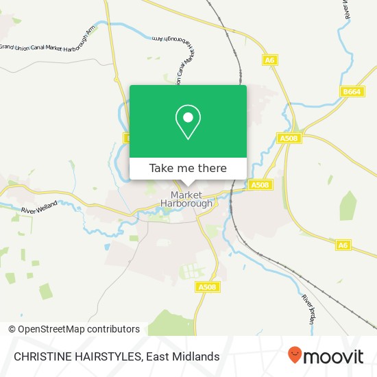 CHRISTINE HAIRSTYLES map