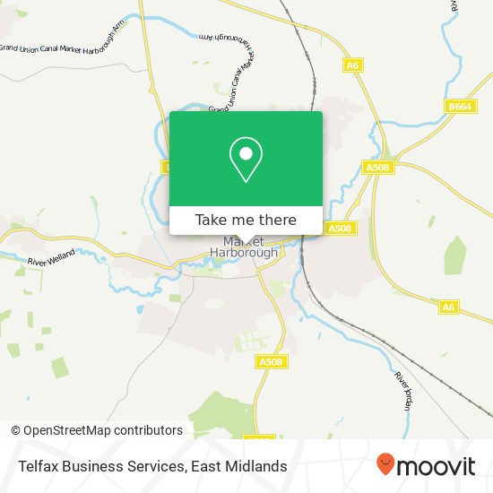 Telfax Business Services map