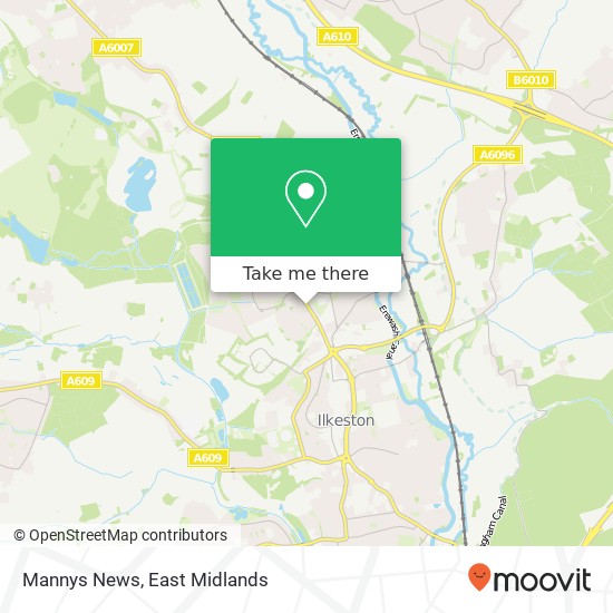 Mannys News map