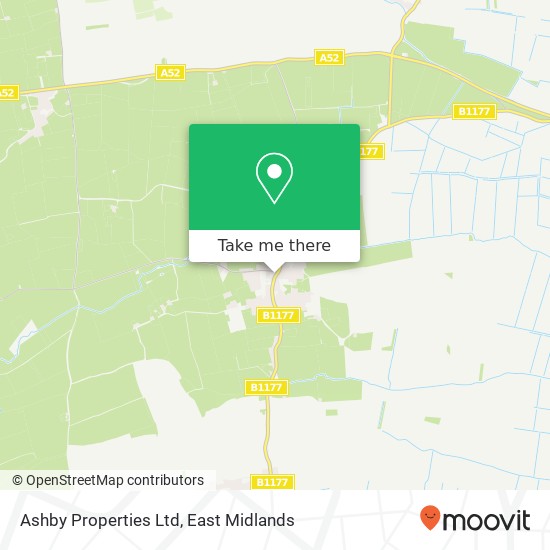 Ashby Properties Ltd map