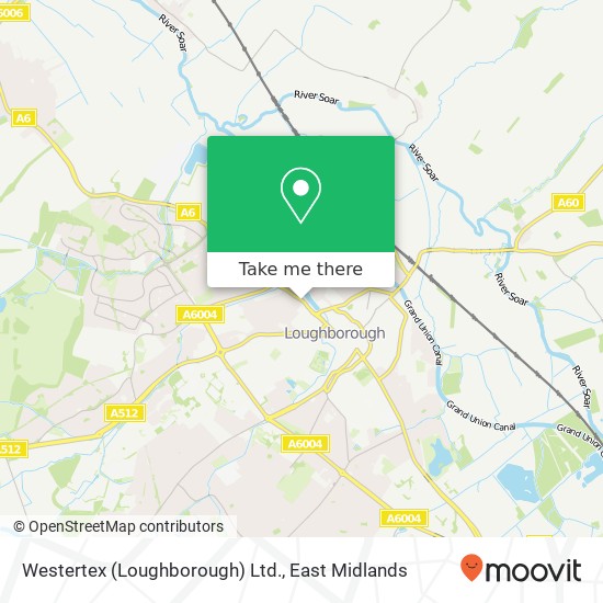 Westertex (Loughborough) Ltd. map