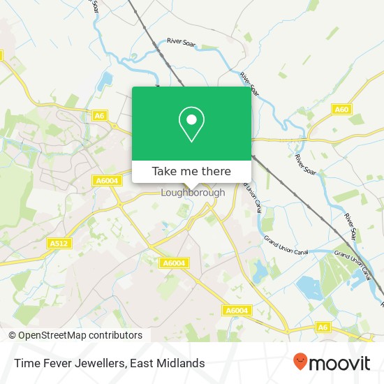 Time Fever Jewellers map