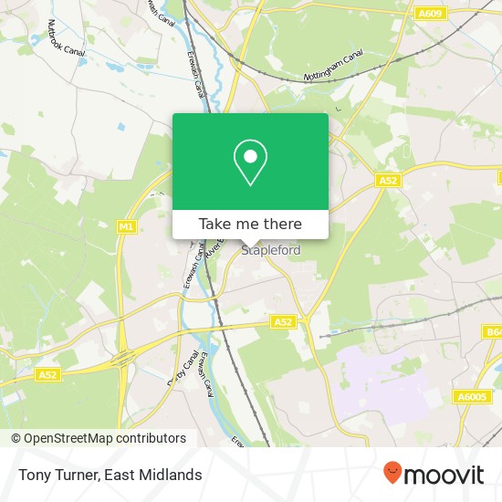 Tony Turner map