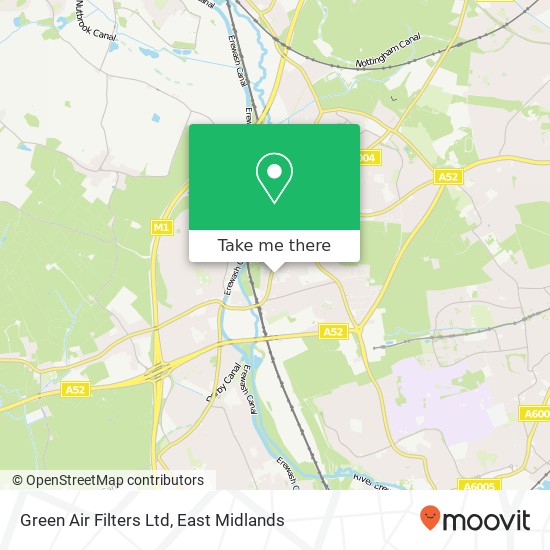 Green Air Filters Ltd map