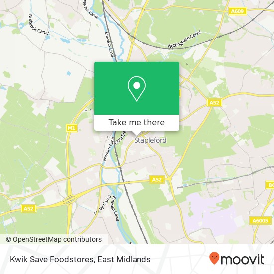 Kwik Save Foodstores map