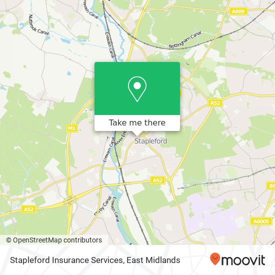 Stapleford Insurance Services map