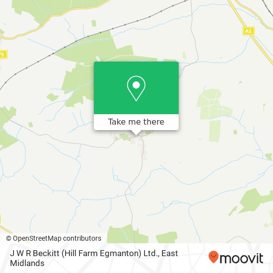 J W R Beckitt (Hill Farm Egmanton) Ltd. map