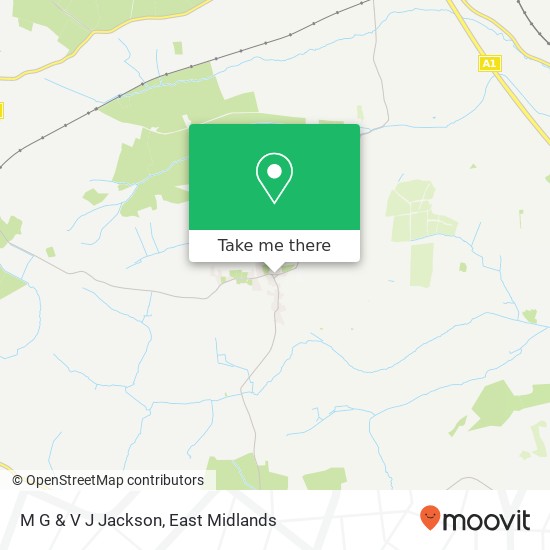 M G & V J Jackson map
