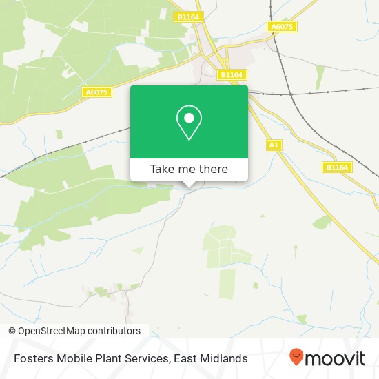 Fosters Mobile Plant Services map