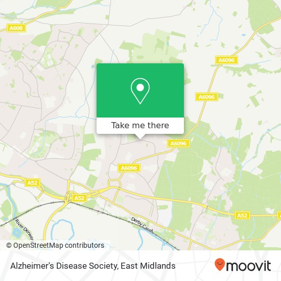 Alzheimer's Disease Society map