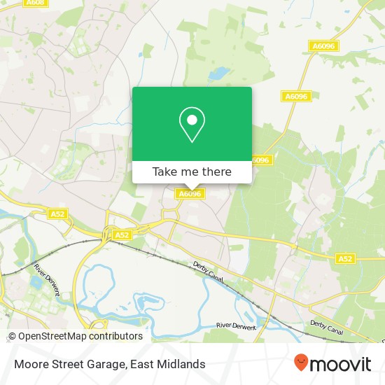 Moore Street Garage map