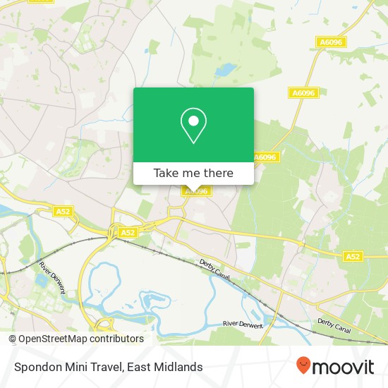 Spondon Mini Travel map