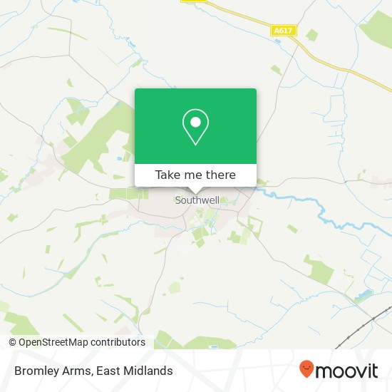 Bromley Arms map