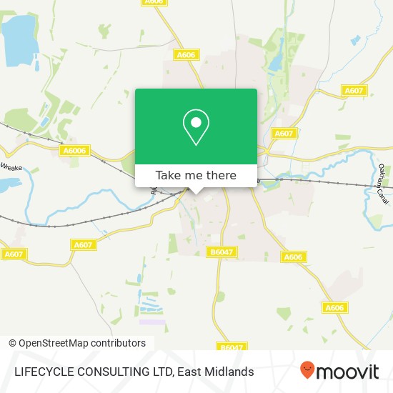 LIFECYCLE CONSULTING LTD map