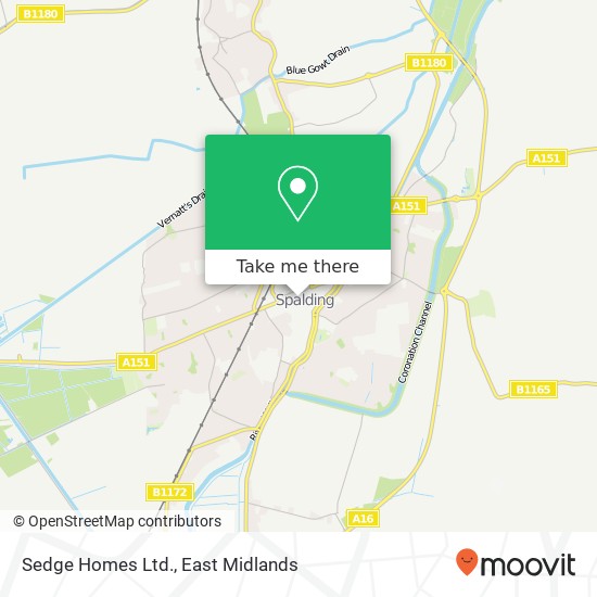 Sedge Homes Ltd. map