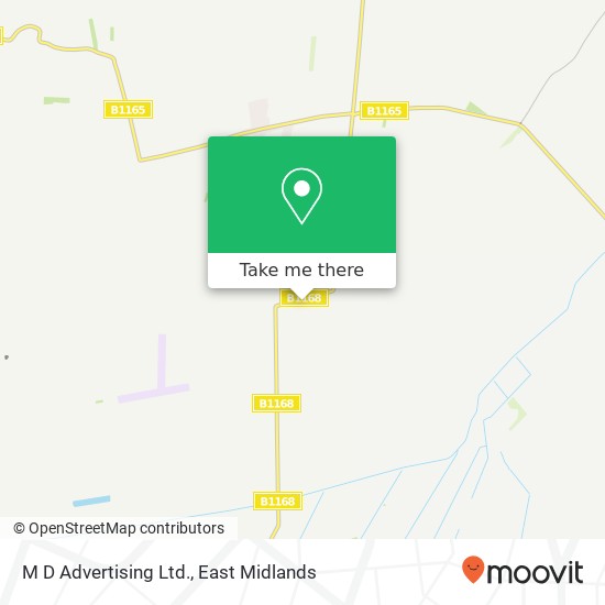 M D Advertising Ltd. map