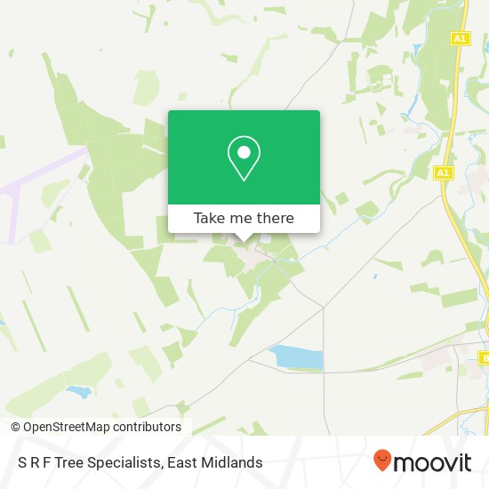 S R F Tree Specialists map