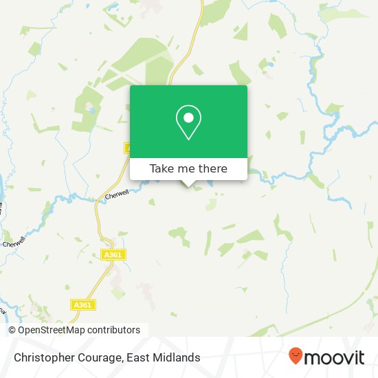 Christopher Courage map