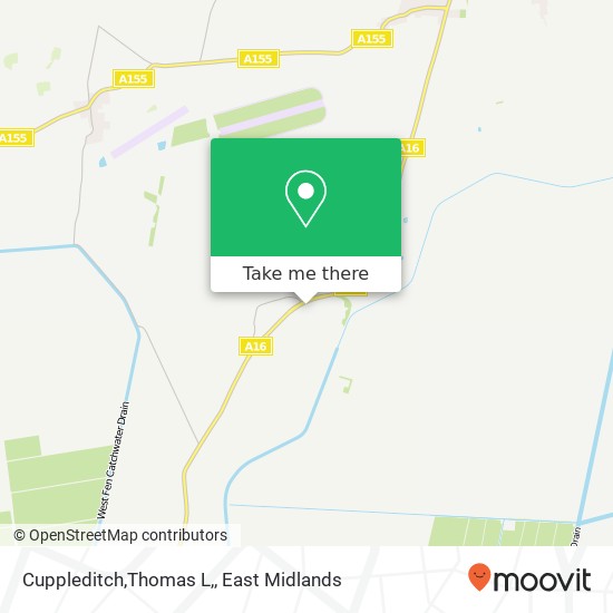 Cuppleditch,Thomas L, map