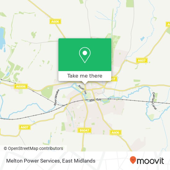 Melton Power Services map