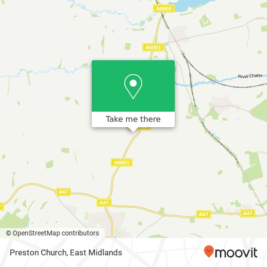 Preston Church map
