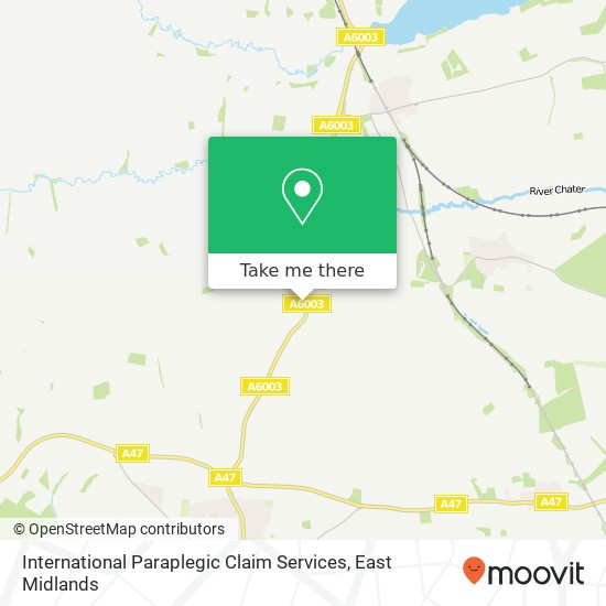 International Paraplegic Claim Services map