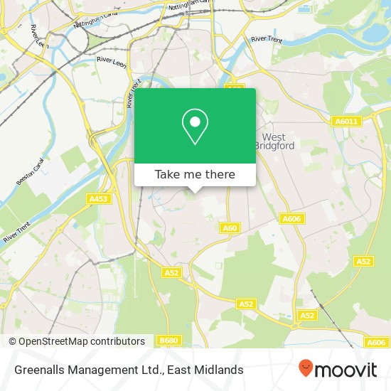Greenalls Management Ltd. map