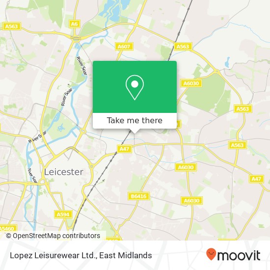 Lopez Leisurewear Ltd. map