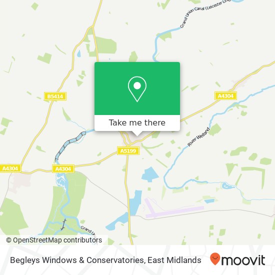 Begleys Windows & Conservatories map