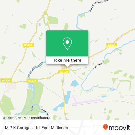 M P K Garages Ltd map