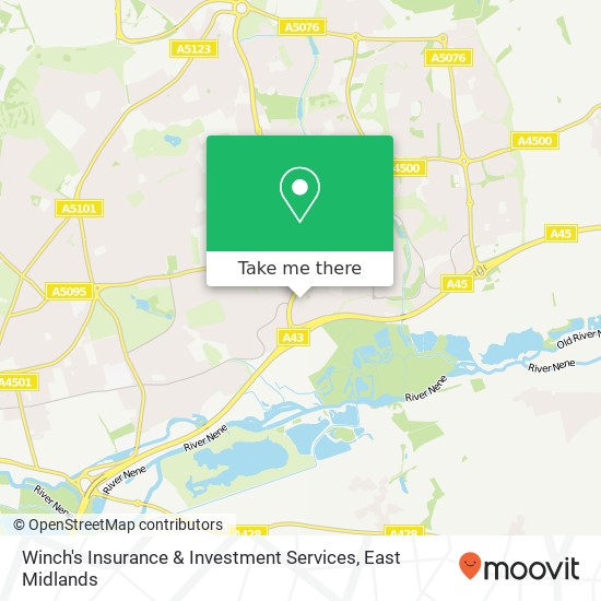 Winch's Insurance & Investment Services map