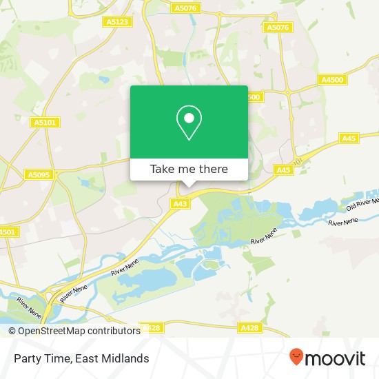 Party Time map