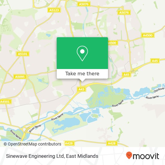 Sinewave Engineering Ltd map