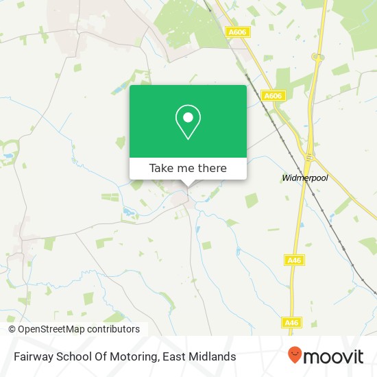 Fairway School Of Motoring map