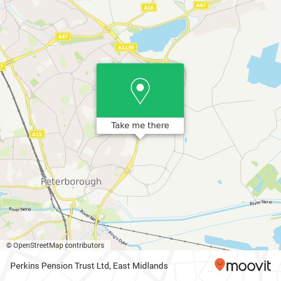 Perkins Pension Trust Ltd map