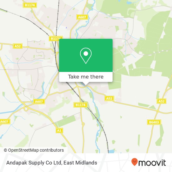 Andapak Supply Co Ltd map