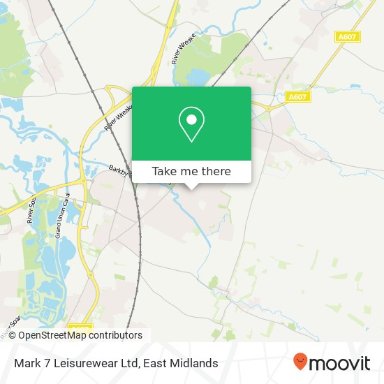 Mark 7 Leisurewear Ltd map