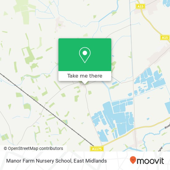 Manor Farm Nursery School map