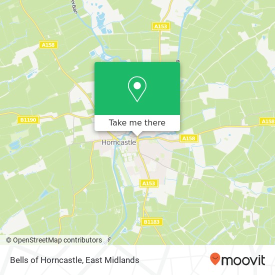 Bells of Horncastle map