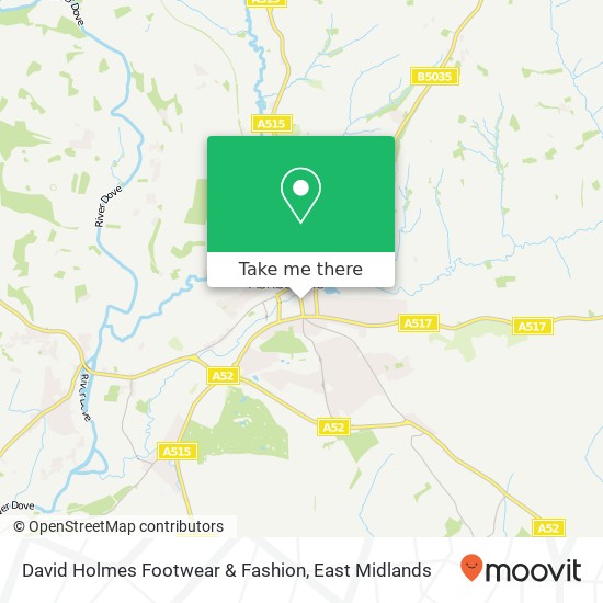 David Holmes Footwear & Fashion map