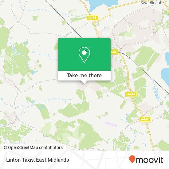 Linton Taxis map