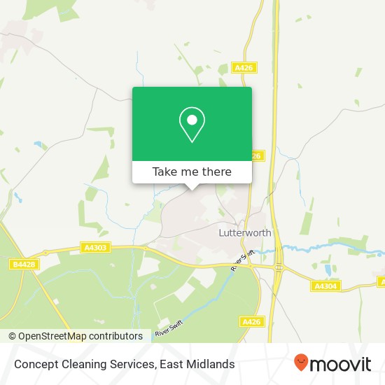 Concept Cleaning Services map