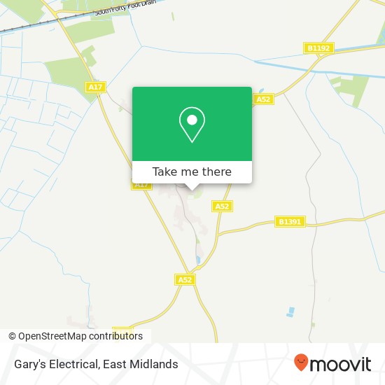 Gary's Electrical map