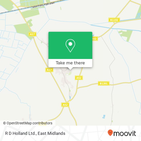 R D Holland Ltd. map