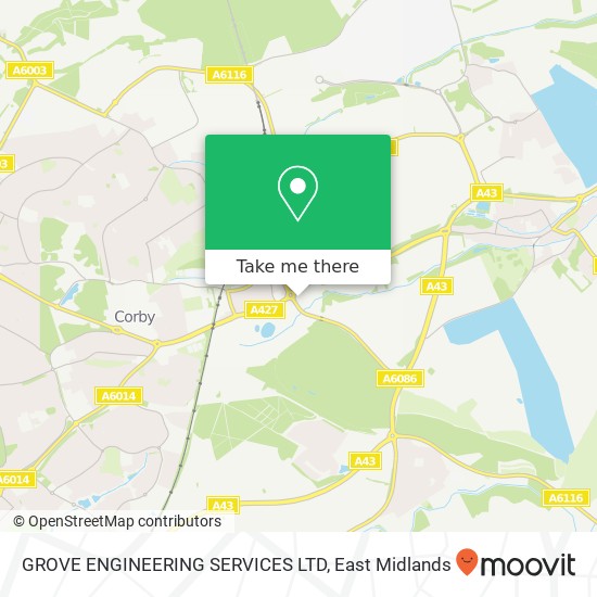 GROVE ENGINEERING SERVICES LTD map