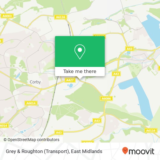 Grey & Roughton (Transport) map