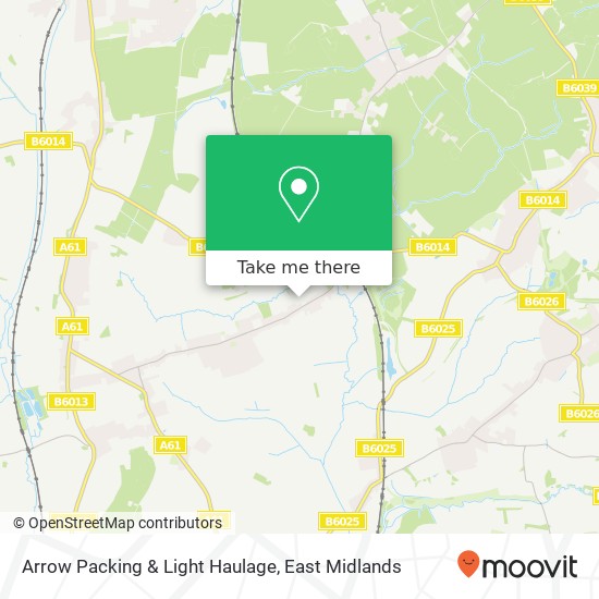 Arrow Packing & Light Haulage map