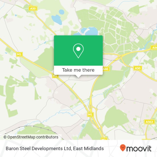 Baron Steel Developments Ltd map