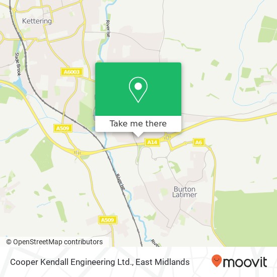 Cooper Kendall Engineering Ltd. map