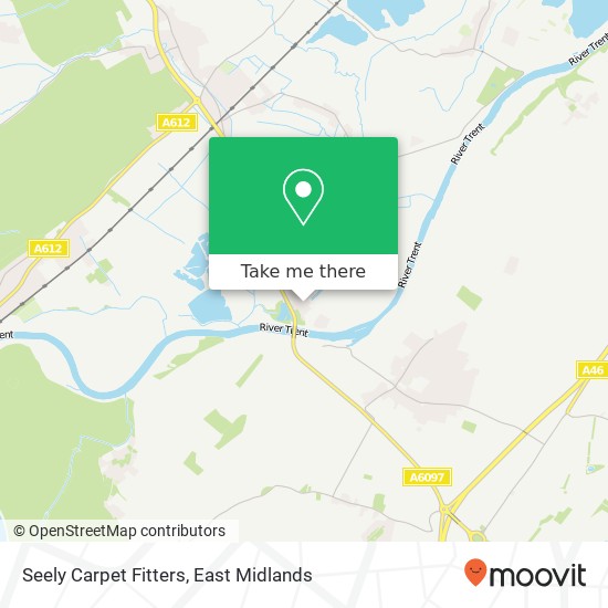 Seely Carpet Fitters map